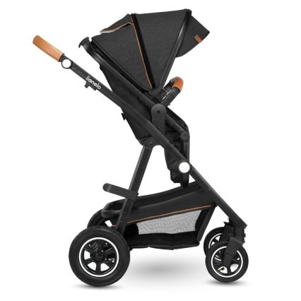 Lionelo - Kombikinderwagen 2-in-1 AMBER Grau Graphit