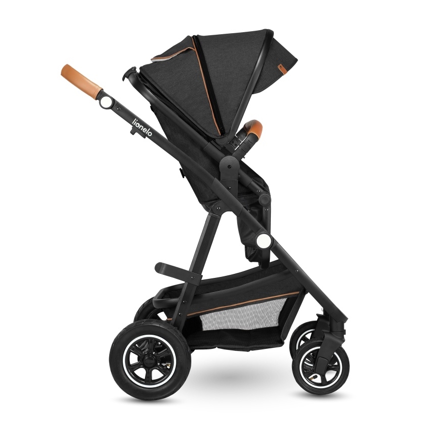 Lionelo - Kombikinderwagen 2-in-1 AMBER Grau Graphit