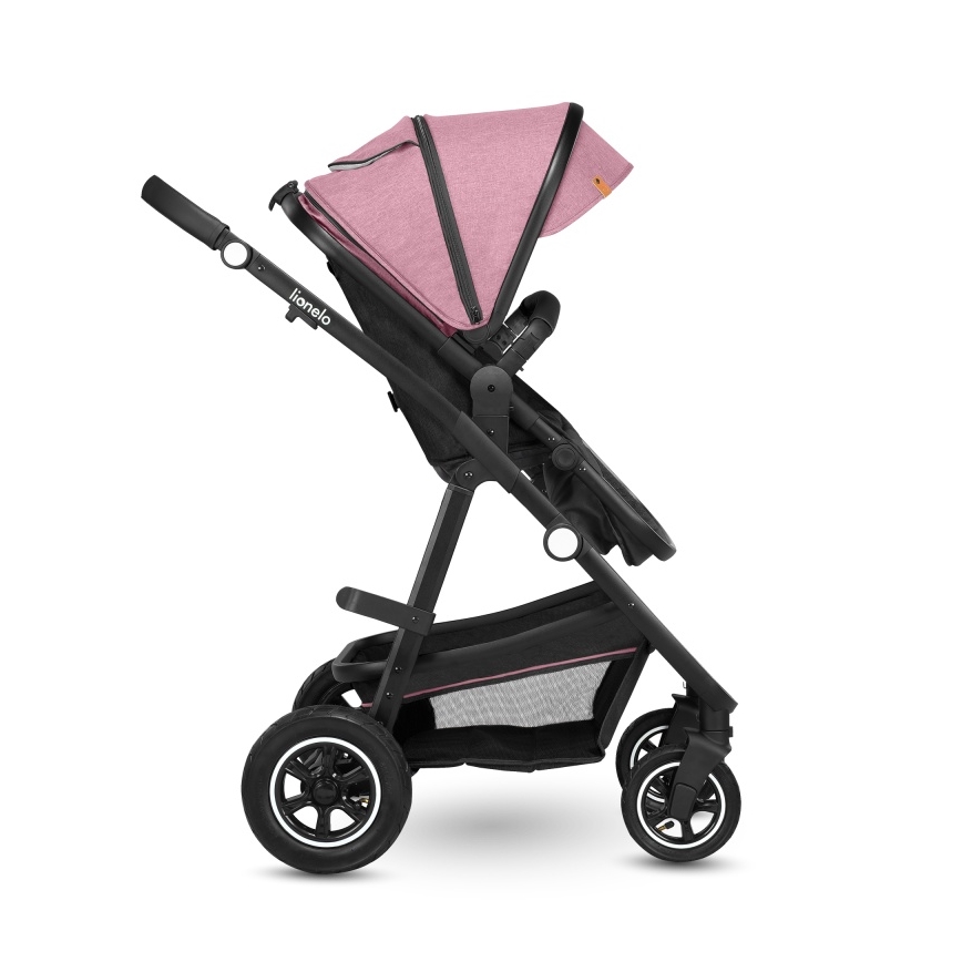 Lionelo - Kombikinderwagen 2-in-1 AMBER Pink Rose