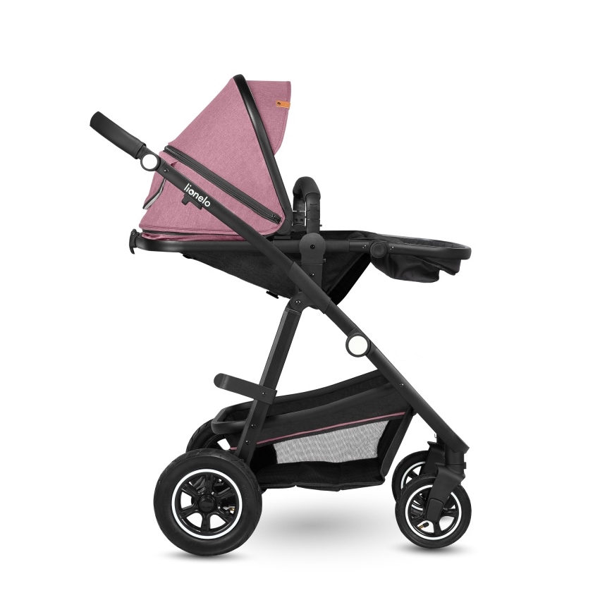 Lionelo - Kombikinderwagen 2-in-1 AMBER Pink Rose