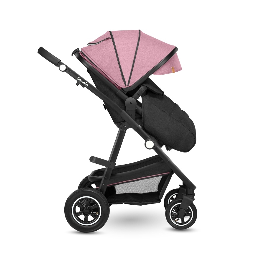 Lionelo - Kombikinderwagen 2-in-1 AMBER Pink Rose