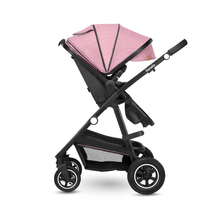 Lionelo - Kombikinderwagen 2-in-1 AMBER Pink Rose