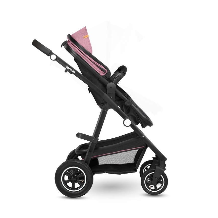 Lionelo - Kombikinderwagen 2-in-1 AMBER Pink Rose