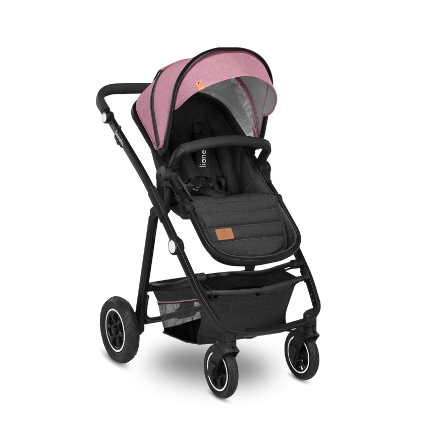 Lionelo - Kombikinderwagen 2-in-1 AMBER Pink Rose