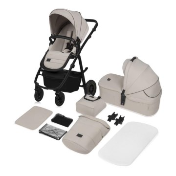 Lionelo - Kombikinderwagen 2-in-1 AMBER PLUS Beige Sand