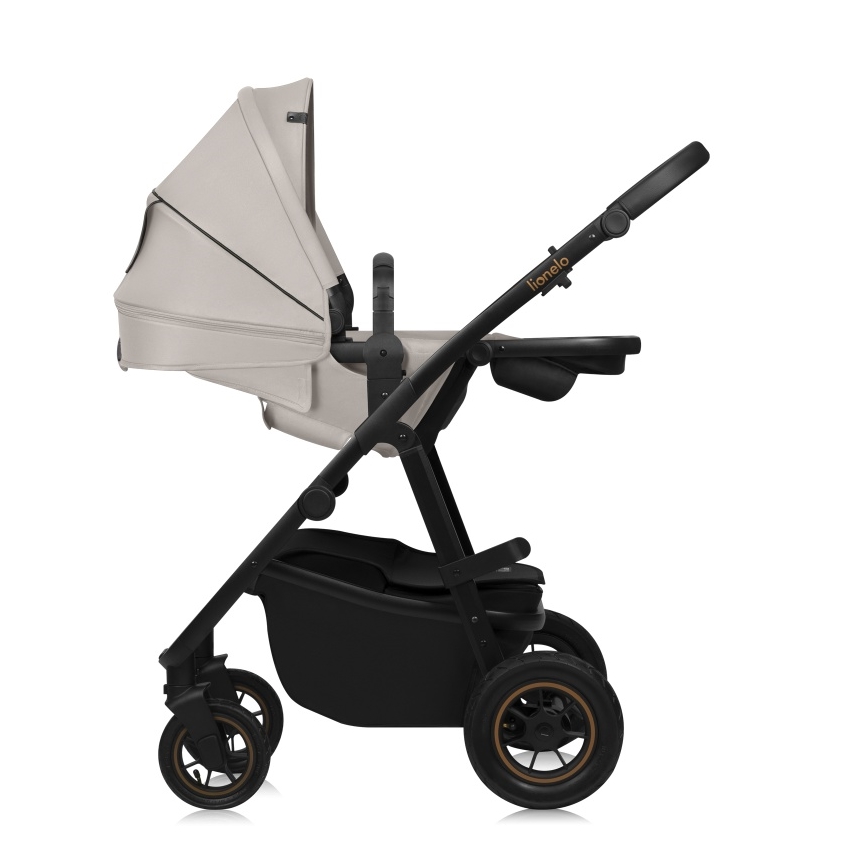 Lionelo - Kombikinderwagen 2-in-1 AMBER PLUS Beige Sand