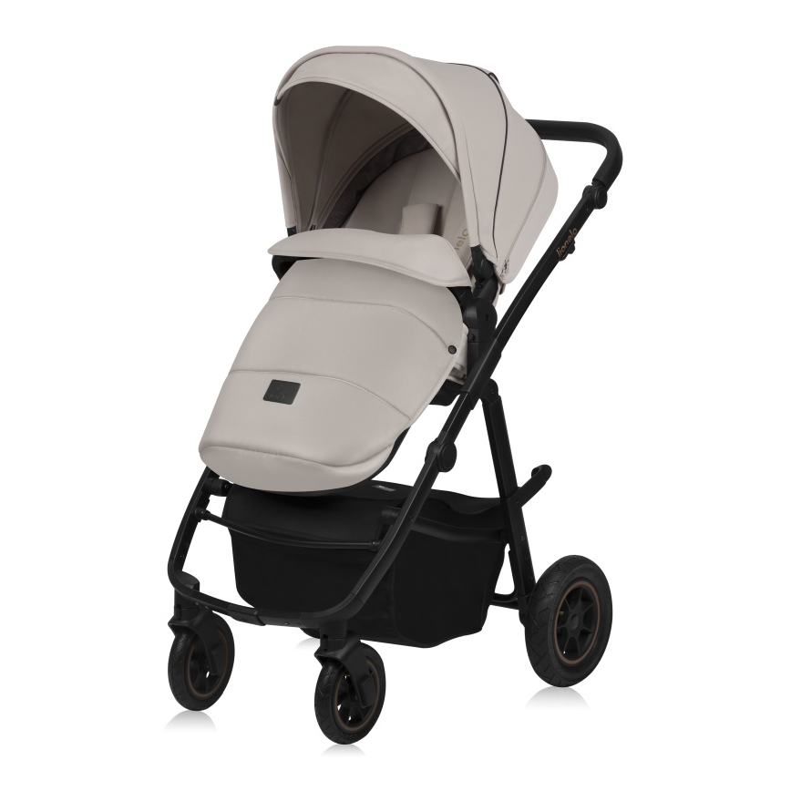 Lionelo - Kombikinderwagen 2-in-1 AMBER PLUS Beige Sand