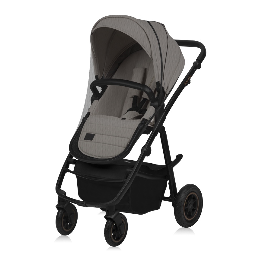 Lionelo - Kombikinderwagen 2-in-1 AMBER PLUS Beige Sand