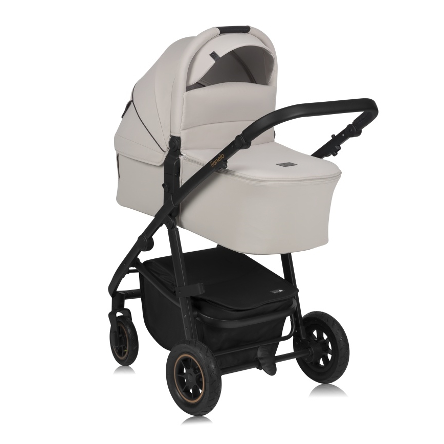 Lionelo - Kombikinderwagen 2-in-1 AMBER PLUS Beige Sand