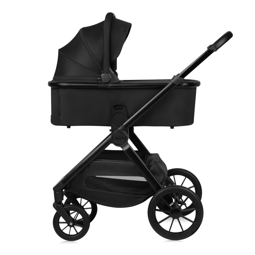 Lionelo - Kombikinderwagen 2-in-1 LAYLA Schwarz Onyx