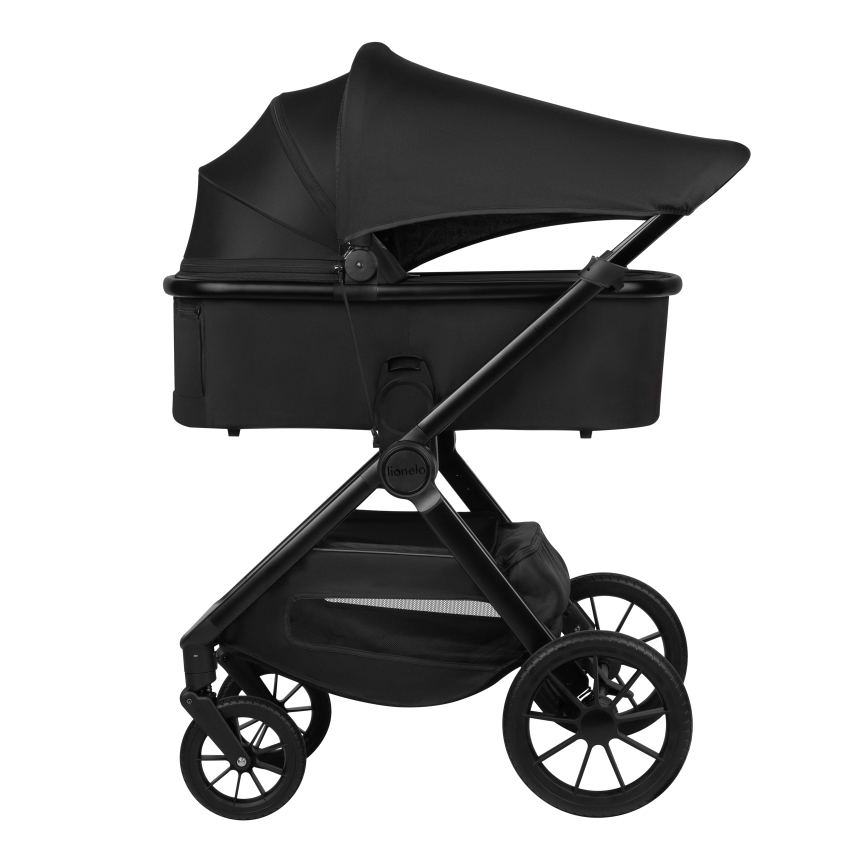 Lionelo - Kombikinderwagen 2-in-1 LAYLA Schwarz Onyx