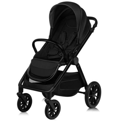 Lionelo - Kombikinderwagen 2-in-1 LAYLA Schwarz Onyx