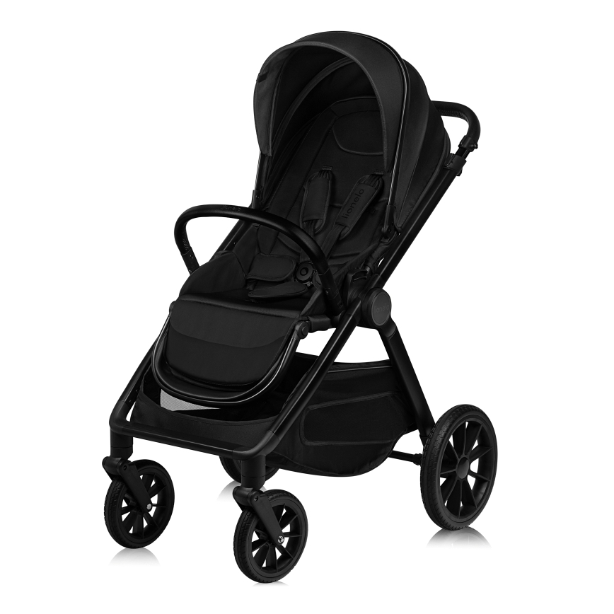 Lionelo - Kombikinderwagen 2-in-1 LAYLA Schwarz Onyx