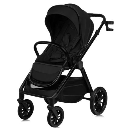 Lionelo - Kombikinderwagen 2-in-1 LAYLA Schwarz Onyx