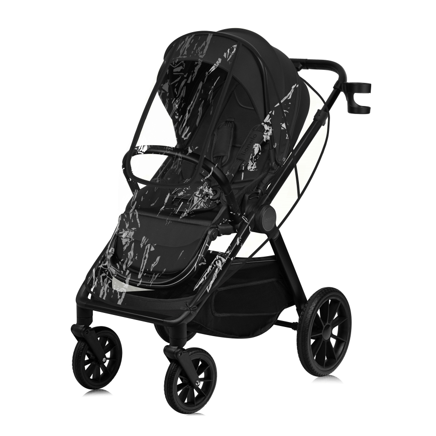 Lionelo - Kombikinderwagen 2-in-1 LAYLA Schwarz Onyx