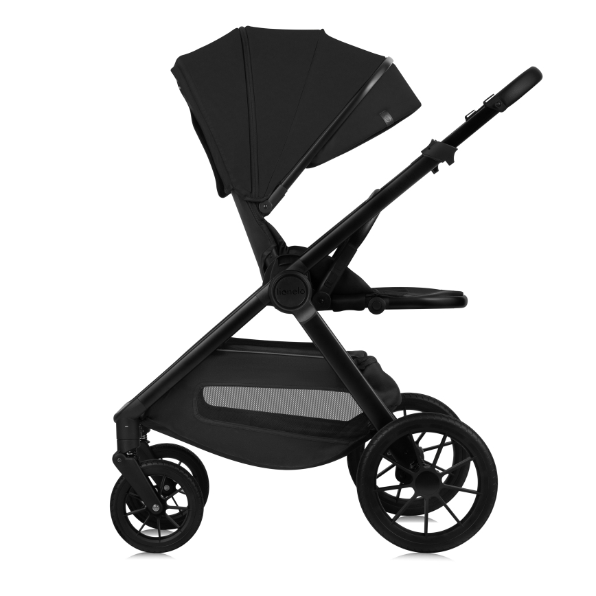 Lionelo - Kombikinderwagen 2-in-1 LAYLA Schwarz Onyx