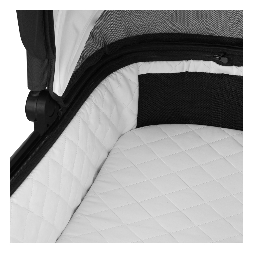 Lionelo - Kombikinderwagen 2-in-1 LAYLA Schwarz Onyx