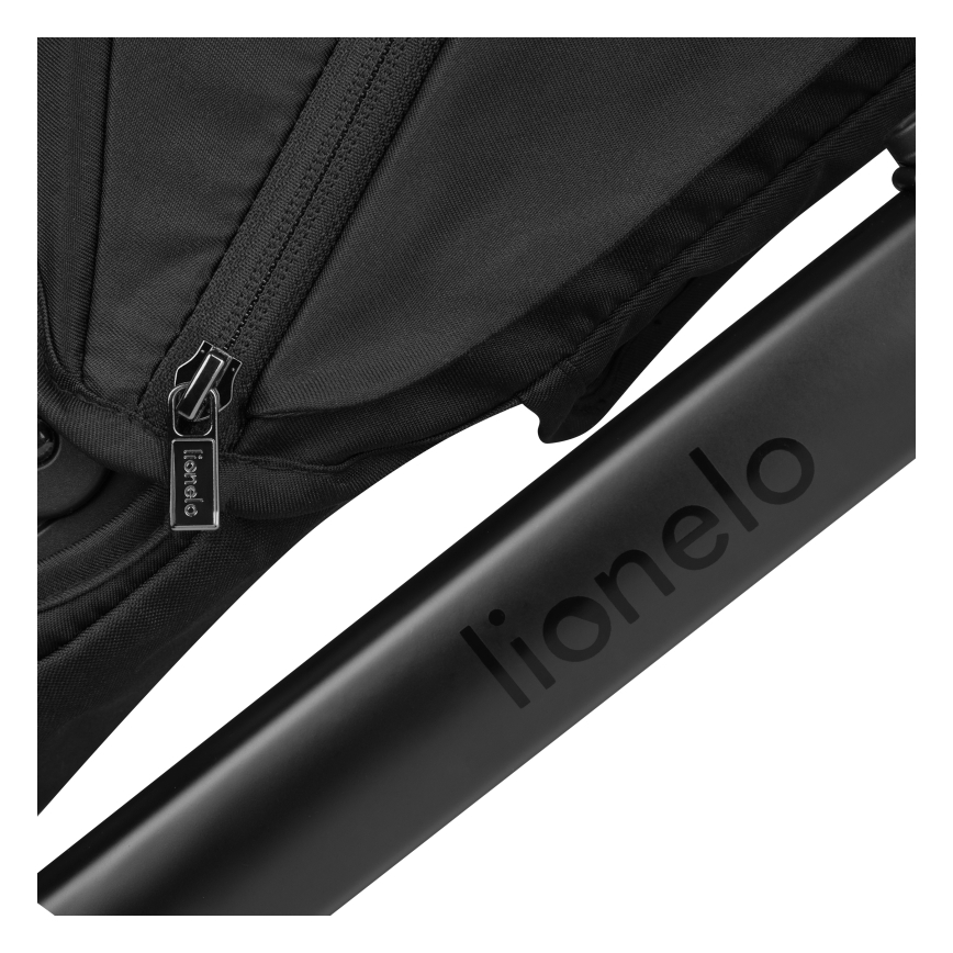 Lionelo - Kombikinderwagen 2-in-1 LAYLA Schwarz Onyx