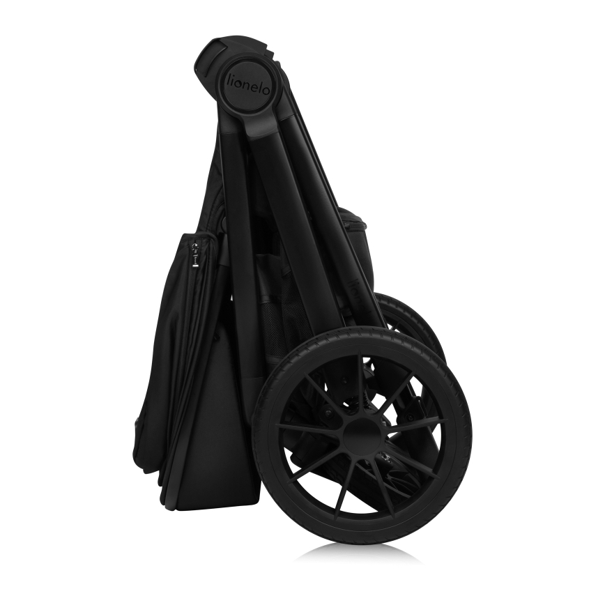 Lionelo - Kombikinderwagen 2-in-1 LAYLA Schwarz Onyx