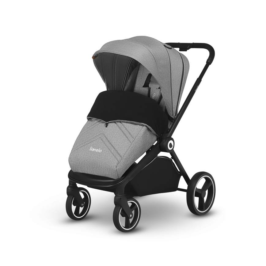 Lionelo - Kombikinderwagen 2-in-1 MIKA Grey Stone