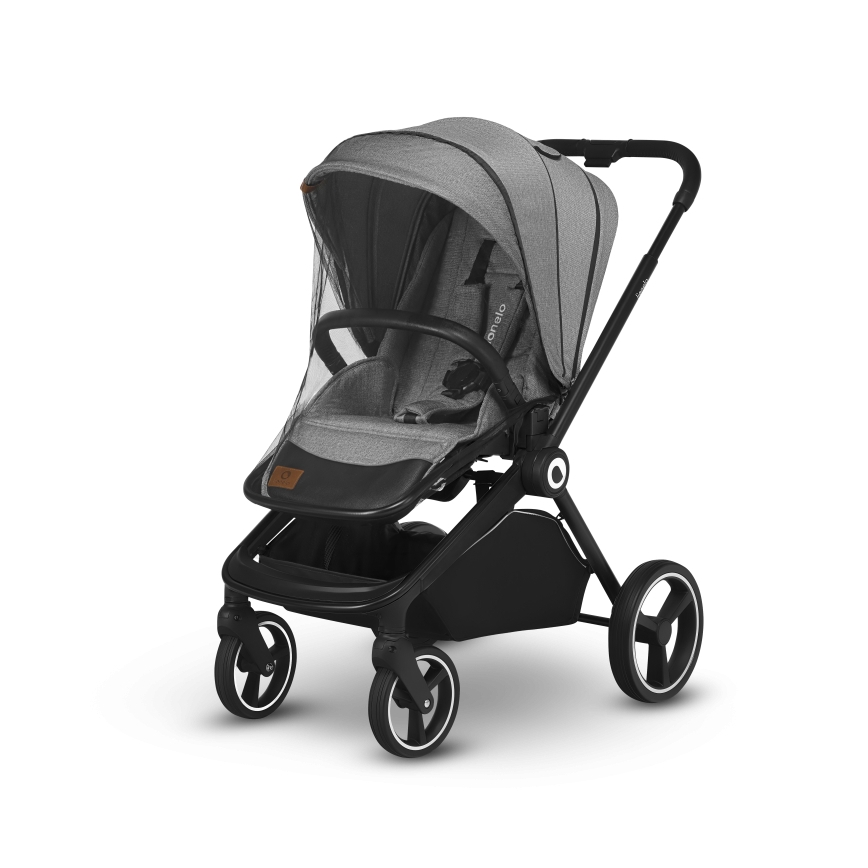 Lionelo - Kombikinderwagen 2-in-1 MIKA Grey Stone