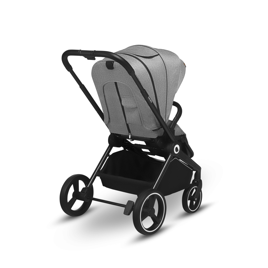 Lionelo - Kombikinderwagen 2-in-1 MIKA Grey Stone