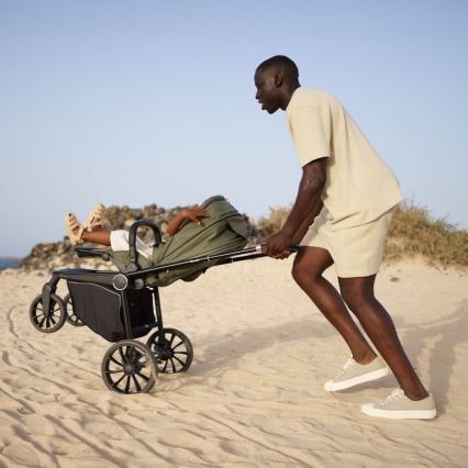 Lionelo - Kombikinderwagen 2in1 MIKA PLUS Grün Olive