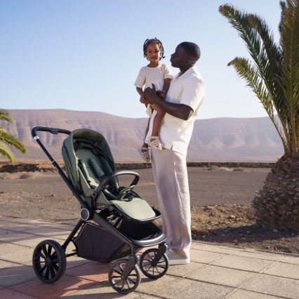 Lionelo - Kombikinderwagen 2in1 MIKA PLUS Grün Olive