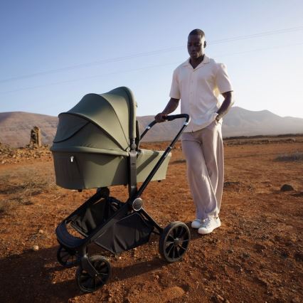 Lionelo - Kombikinderwagen 2in1 MIKA PLUS Grün Olive