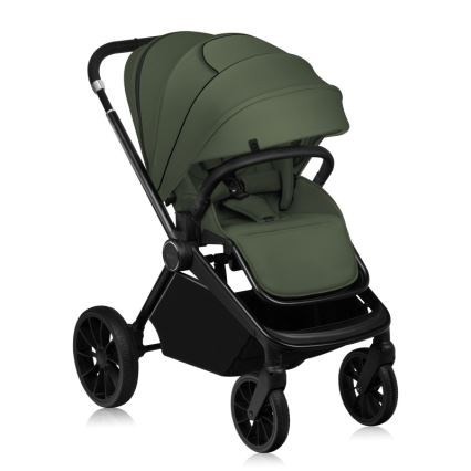 Lionelo - Kombikinderwagen 2in1 MIKA PLUS Grün Olive