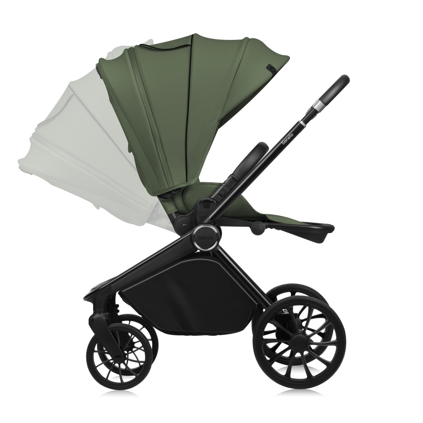 Lionelo - Kombikinderwagen 2in1 MIKA PLUS Grün Olive