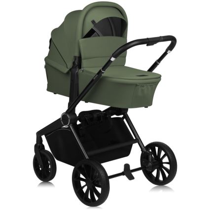 Lionelo - Kombikinderwagen 2in1 MIKA PLUS Grün Olive
