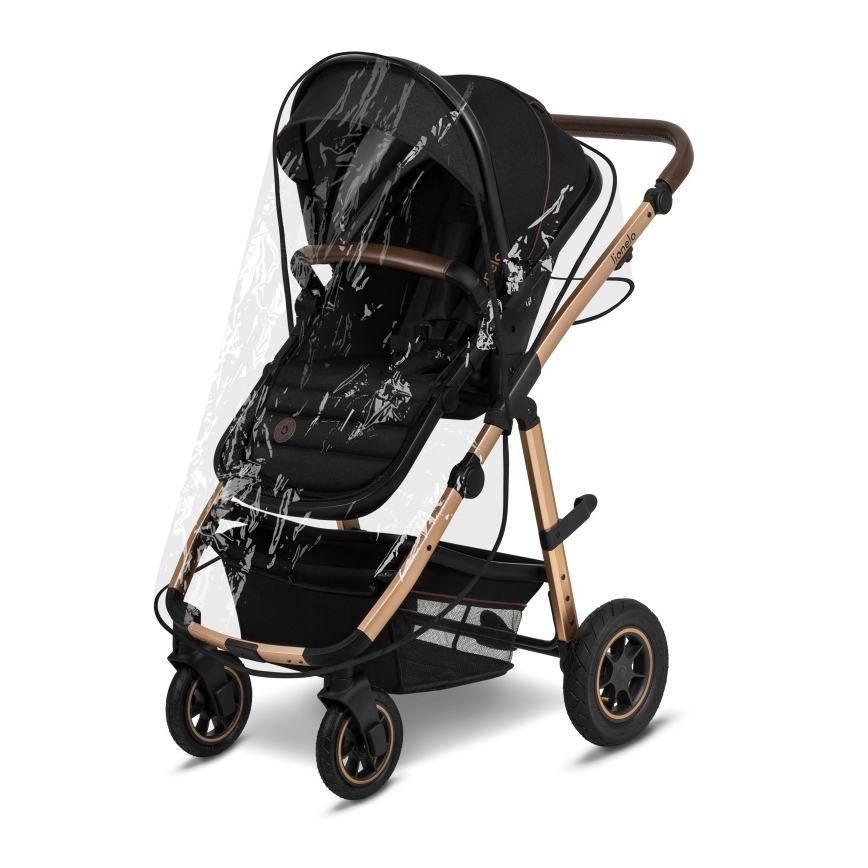 Lionelo - Kombikinderwagen 3-in-1 AMBER Black Onyx