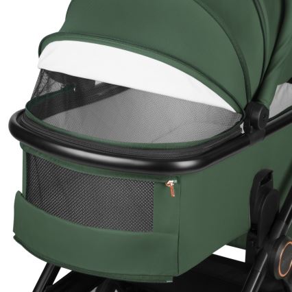 Lionelo - Kombikinderwagen 3-in-1 LAYLA Green Forest
