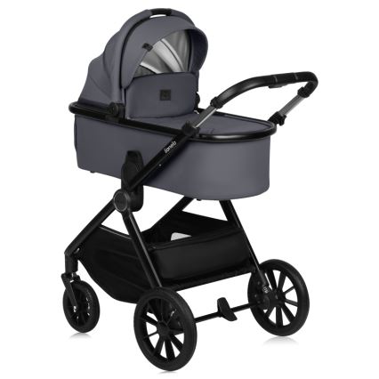 Lionelo - Kombikinderwagen 3-in-1 LAYLA Grey Stone