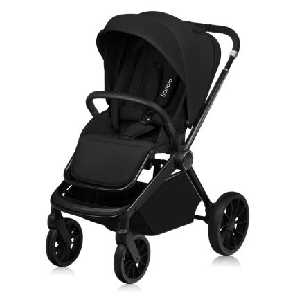 Lionelo - Kombikinderwagen 3-in-1 MIKA PLUS Onyxschwarz
