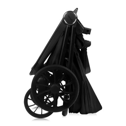 Lionelo - Kombikinderwagen 3-in-1 MIKA PLUS Onyxschwarz