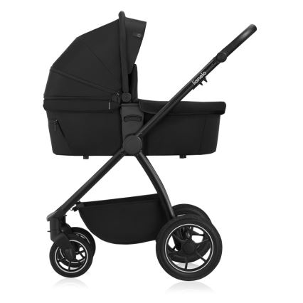 Lionelo - Kombinierter 2-in-1 Kinderwagen MERIL Black Onyx