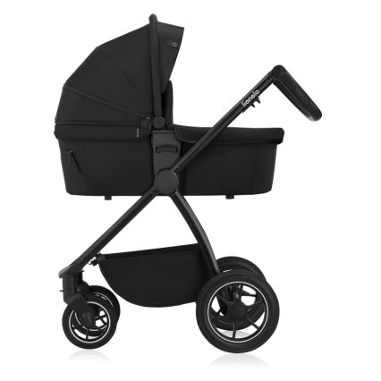 Lionelo - Kombinierter 2-in-1 Kinderwagen MERIL Black Onyx