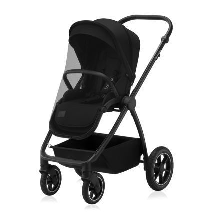 Lionelo - Kombinierter 2-in-1 Kinderwagen MERIL Black Onyx