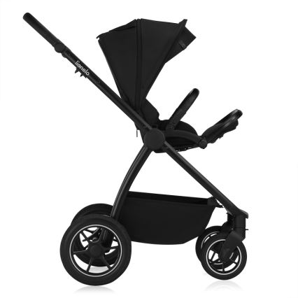Lionelo - Kombinierter 2-in-1 Kinderwagen MERIL Black Onyx