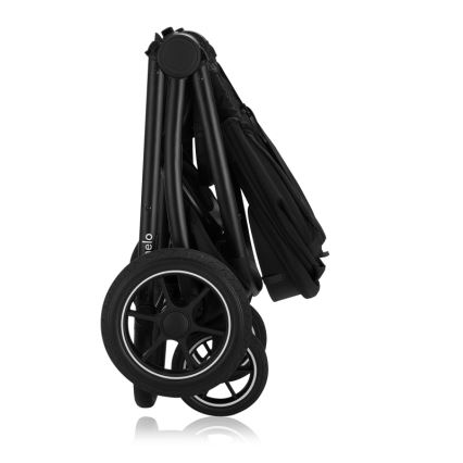 Lionelo - Kombinierter 2-in-1 Kinderwagen MERIL Black Onyx