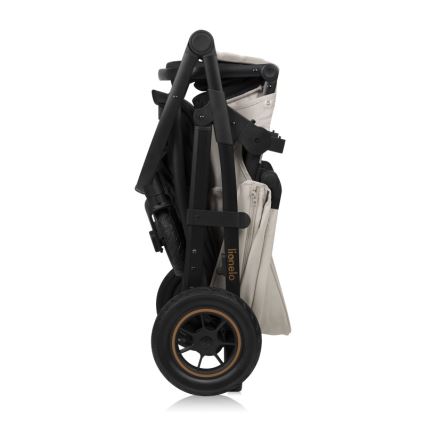 Lionelo - Kombinierter 3-in-1-Kinderwagen AMBER PLUS Sandbeige