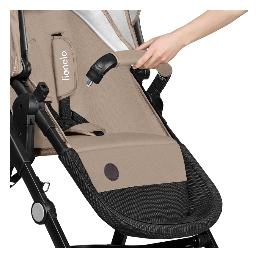 Lionelo - Kombinierter 3-in-1-Kinderwagen BIANKA Beige Sand
