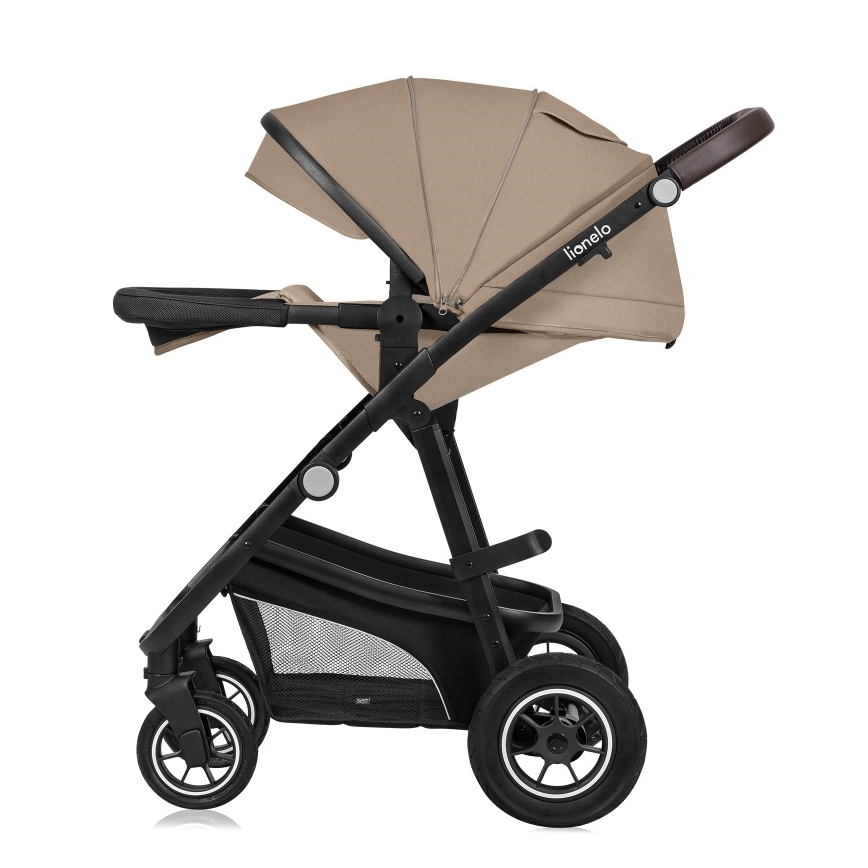 Lionelo - Kombinierter 3-in-1-Kinderwagen BIANKA Beige Sand