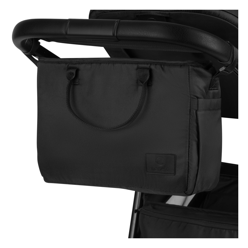 Lionelo - Kombinierter 3-in-1-Kinderwagen LAYLA Black Onyx