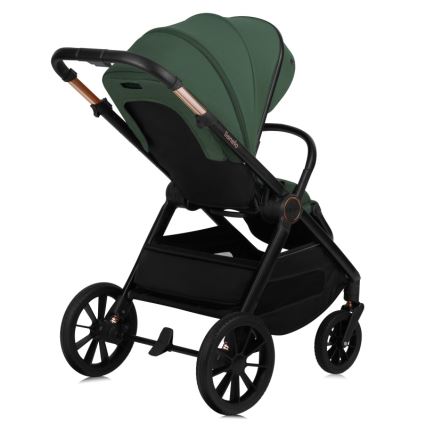 Lionelo - Kombinierter 3-in-1-Kinderwagen LAYLA Green Forest