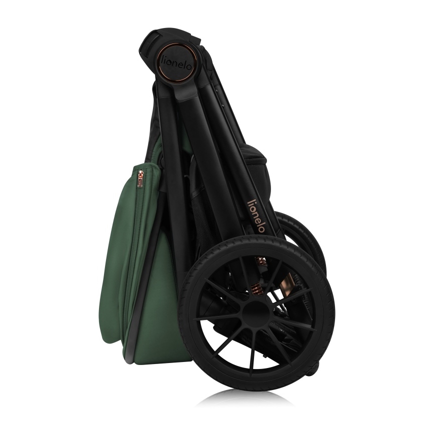 Lionelo - Kombinierter 3-in-1-Kinderwagen LAYLA Green Forest
