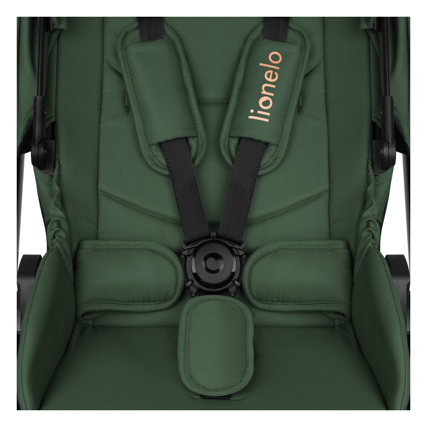 Lionelo - Kombinierter 3-in-1-Kinderwagen LAYLA Green Forest