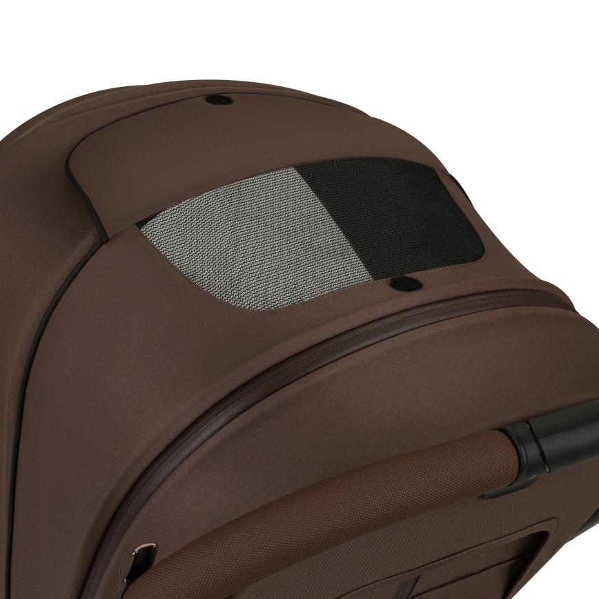 Lionelo - Kombinierter 3-in-1-Kinderwagen MIKA PLUS Mocha Mousse